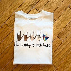 Humanity is our race T-Shirt